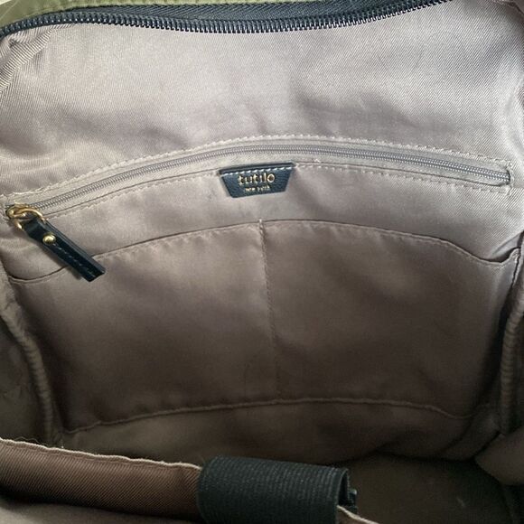 Tutilo New York Olive Green Laptop Backpack- Gently Used - Picture 6 of 7